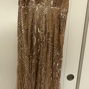 Elegant Sequin Gown
